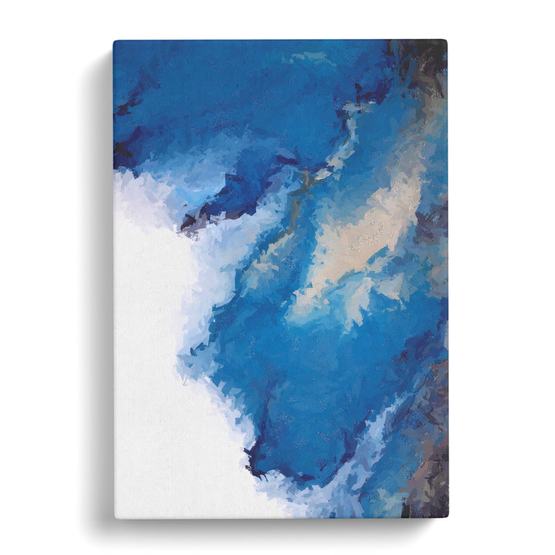 Weep For Me Abstract - Wrapped Canvas Print, 50cm H x 35cm W x 3cm D