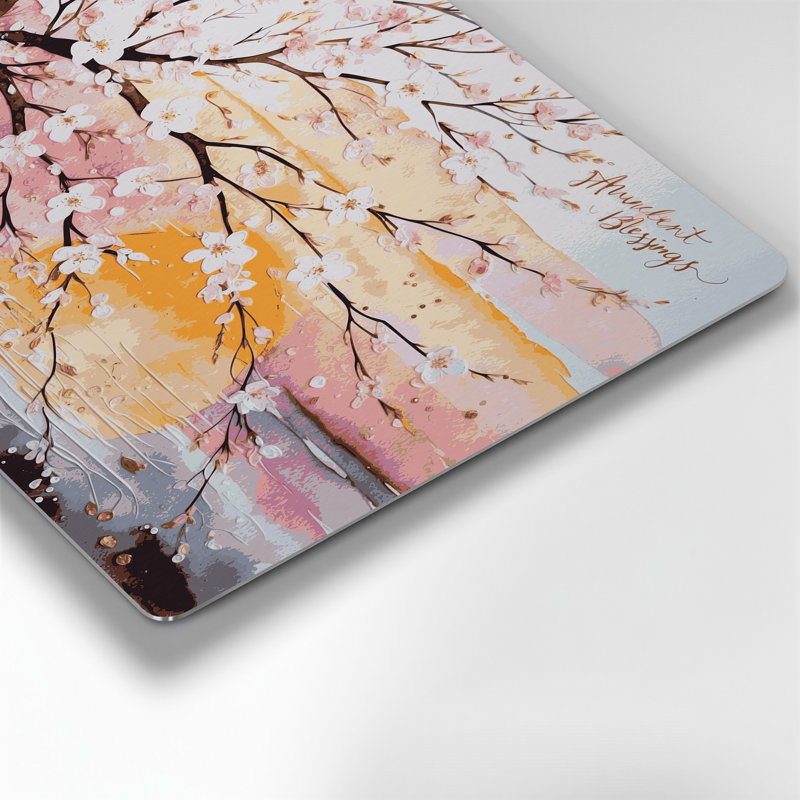 «Thanksgiving Count Your Blessings», art mural gris en métal, H 20 po x l 24 po x P 0,05 po