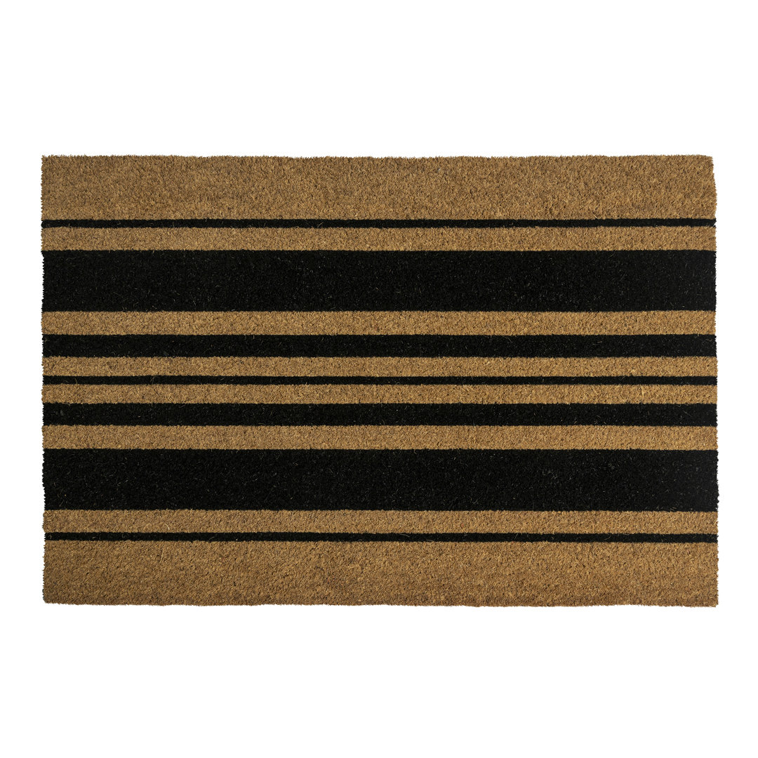 Bold Stripes Coir Doormat Entryways Mat 
