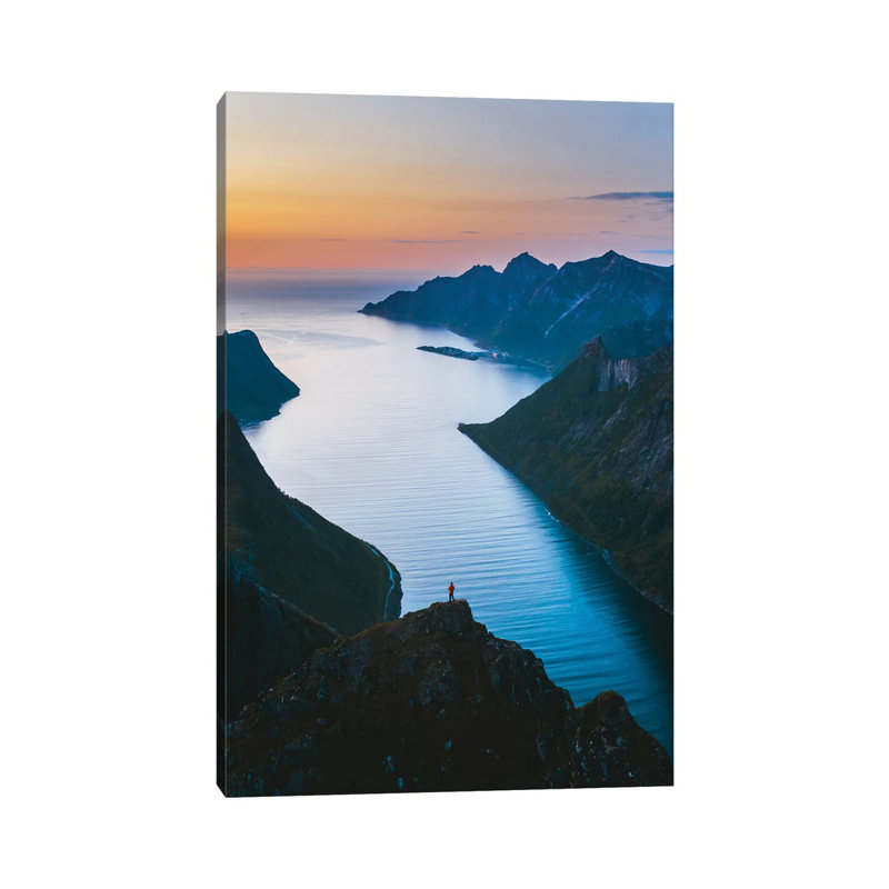 Fjords of Senja 1 Piece Wrapped Canvas Wall Art, 66.04 cm H x 45.72 cm W x 3.175 cm D