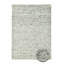 Pinard Solid Colour Hand Woven Hand Loomed Gray Area Rug-81416630