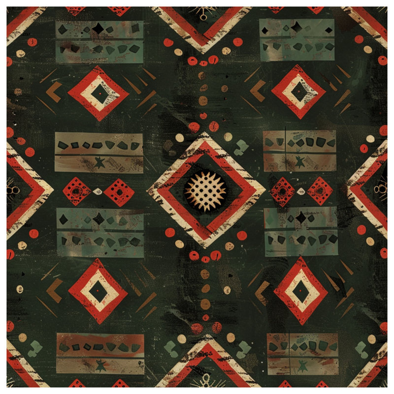 Coussins décoratifs Southwestern, 20 x 20 pouces