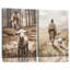 2 Piece Wrapped Canvas Print-102312503