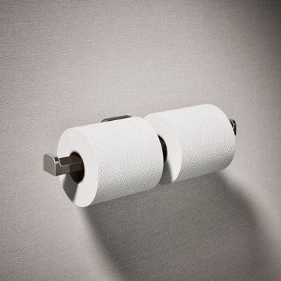 Parallel Double Toilet Paper Holder