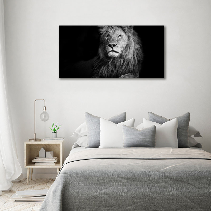 Lion - No Frame Print on Canvas