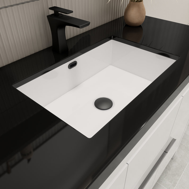 Ensemble de meuble-lavabo simple 48 po Enhaut, Blanc ultrabrillant
