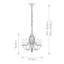 Wannamaker 5 - Light Candle Style Chandelier-14439581