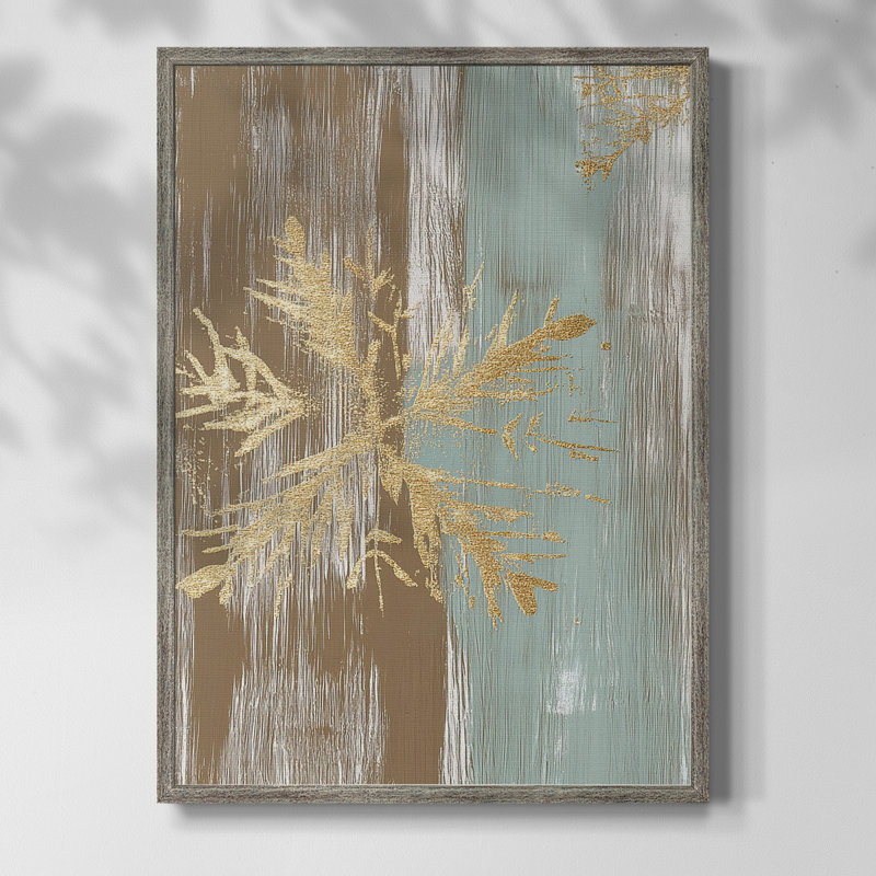 «Christmas Holiday», reproduction d'art encadrée CLXV - bois massif, H 30 po x l 24 po