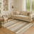 Premium Machine Washable Ariel AMF2008 Stripes Rug-2015528142