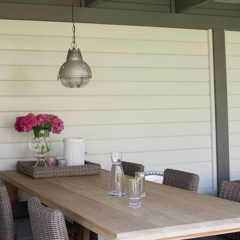 1 - Light Aluminium Dome Pendant