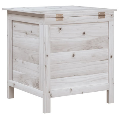 Rosalind Wheeler Conahan 50cm W Fir Solid Wood Deck Box