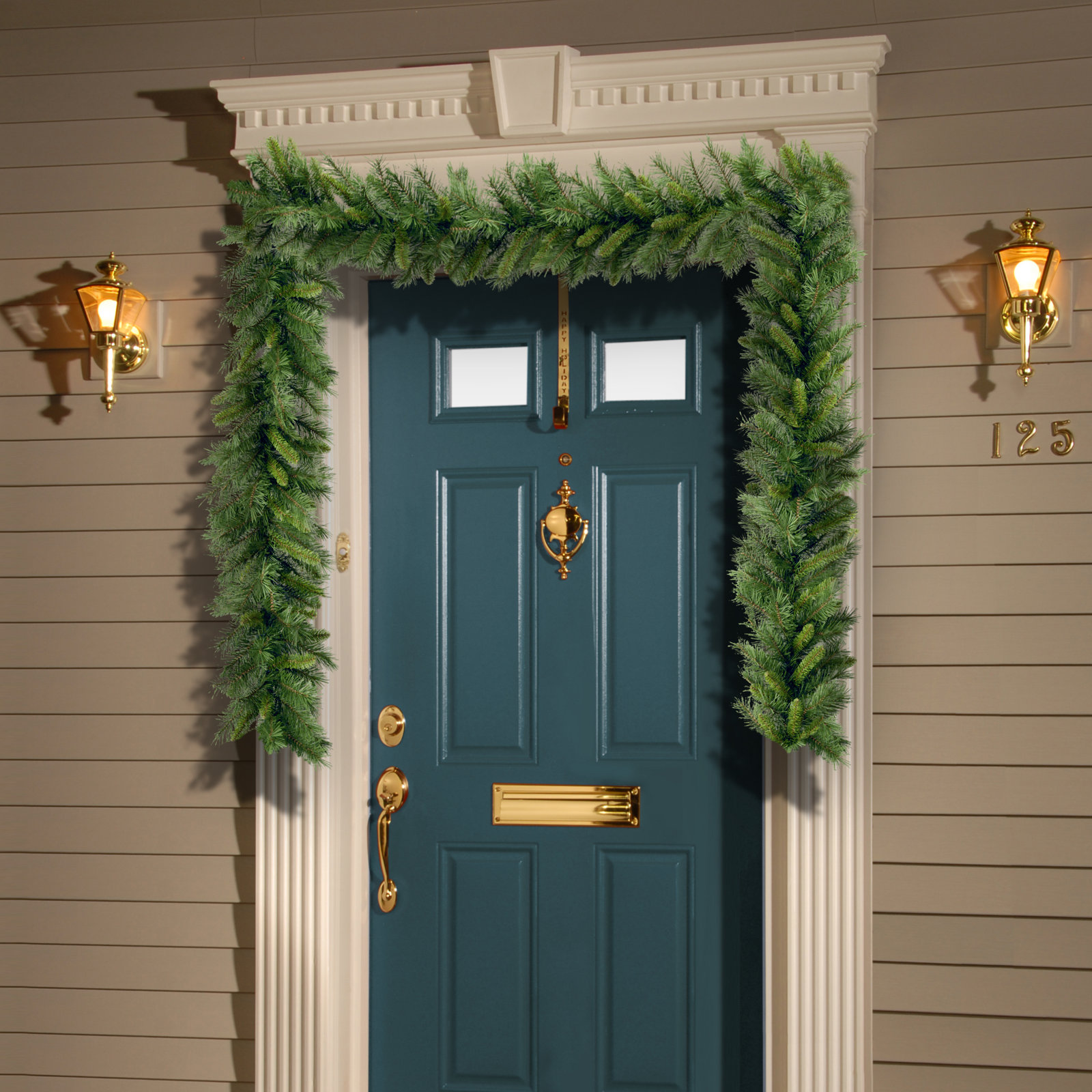 108'' in. Faux Pine Garland