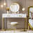 39.37" Writing Desk Modern Computer Desk-455003126