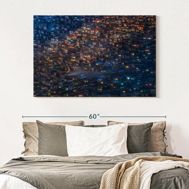 Night, 34" H x 51" W
