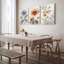 «Botanical Floral Print», art mural sur toile tendue, ensemble de 3-118089267