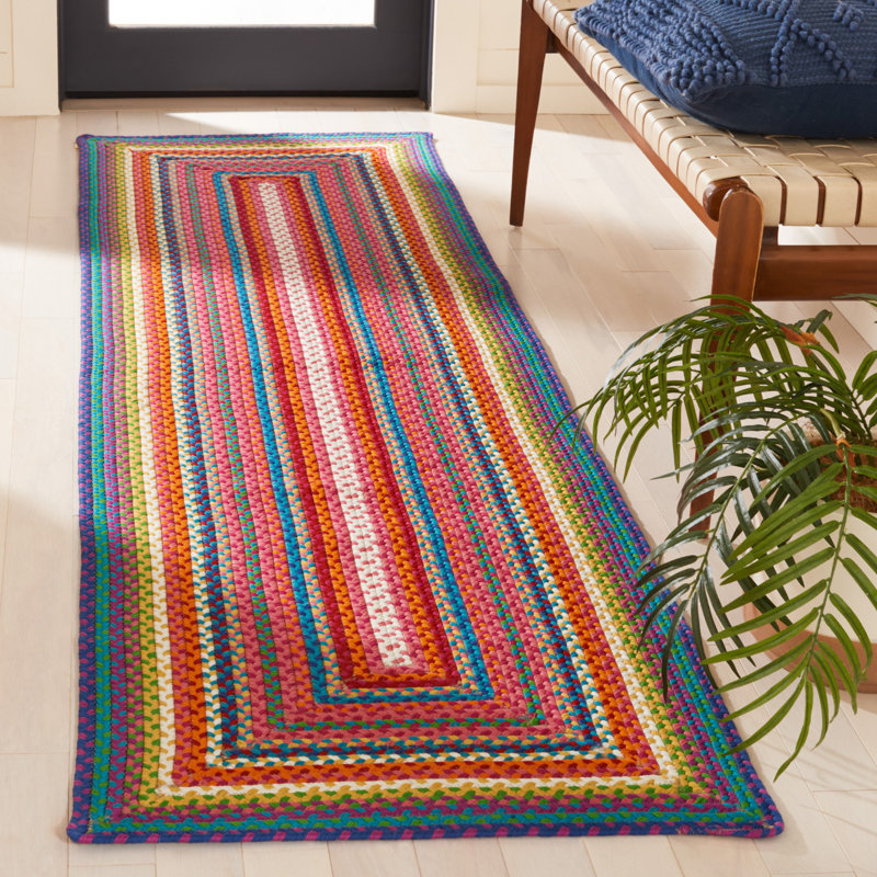 Paulina Hand Woven Performance Machine Washable Geometric Indoor/Outdoor Area Rug, Runner 2'3" x 8'