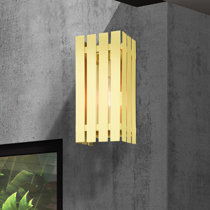 Brass bulkhead outdoor wall light. Outside bulkhead lights. ART BR4021 Brass
