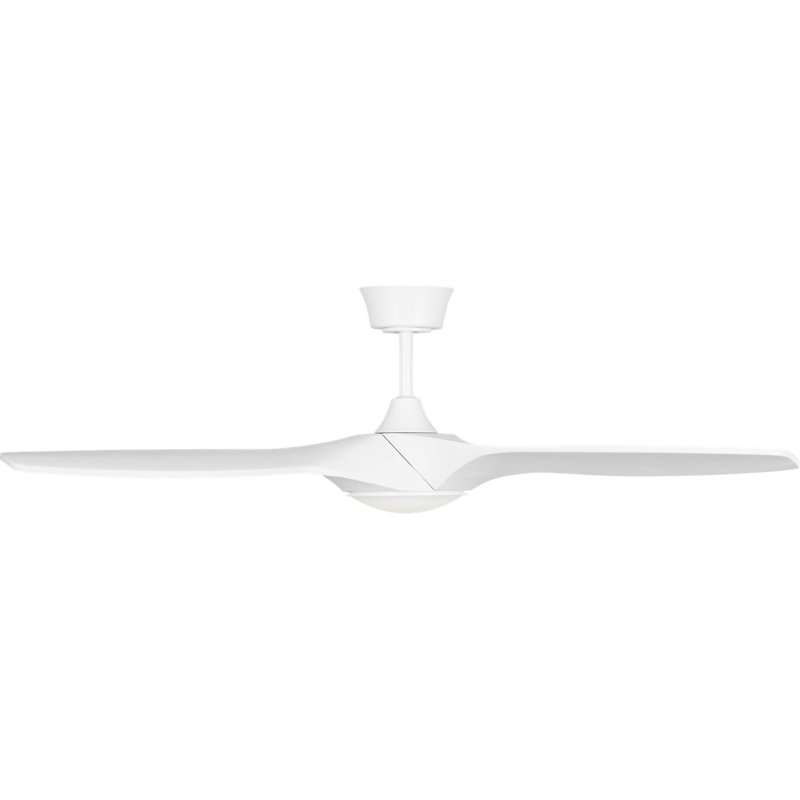 Selen Smart LED Ceiling Fan, 52" Wide, Matte White, Matte White
