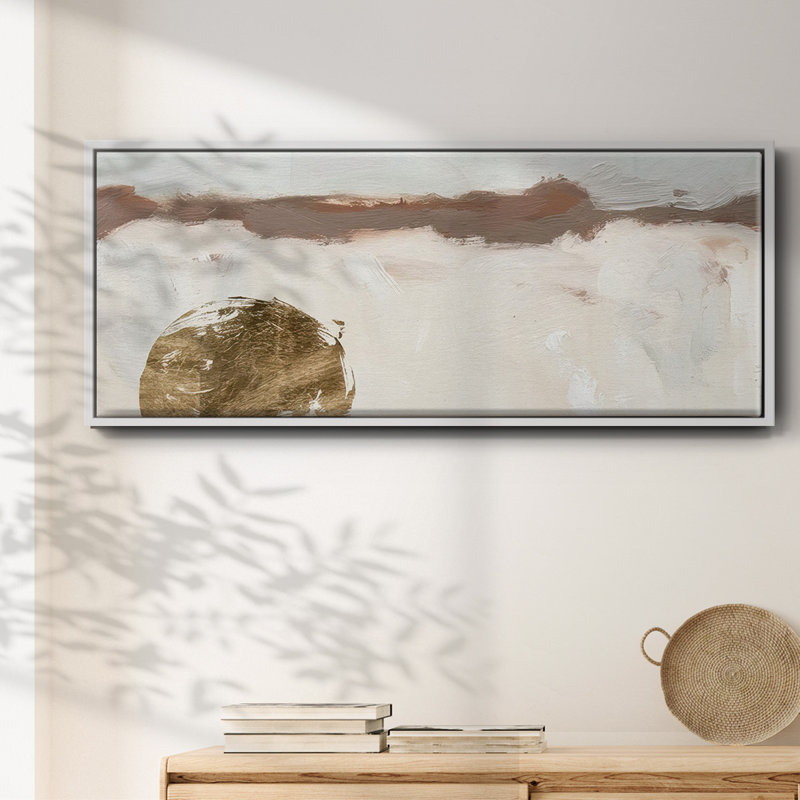 Winter Medallion I- Framed Canvas