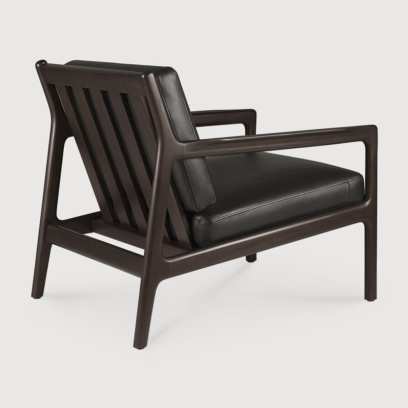 Jack Lounge Chair, Carbone Leather