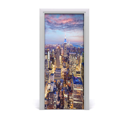 On S In New York City Door Decal