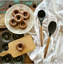 Non-Stick Cooking Utensils, Silicone Kitchen Utensils Set With Natural Acacia Hard Wood Handle, 5 Piece-968445275