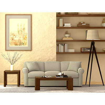 Aadhya 79" Rolled Arm Sleeper Sofa with Reversible Cushions