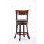 Tabouret de bar pivotant en bois massif-69426626-131079536