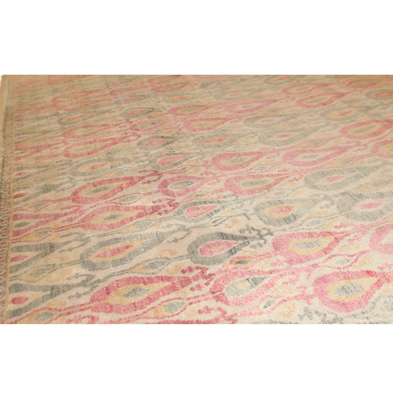 Silk Paisley Area Rug