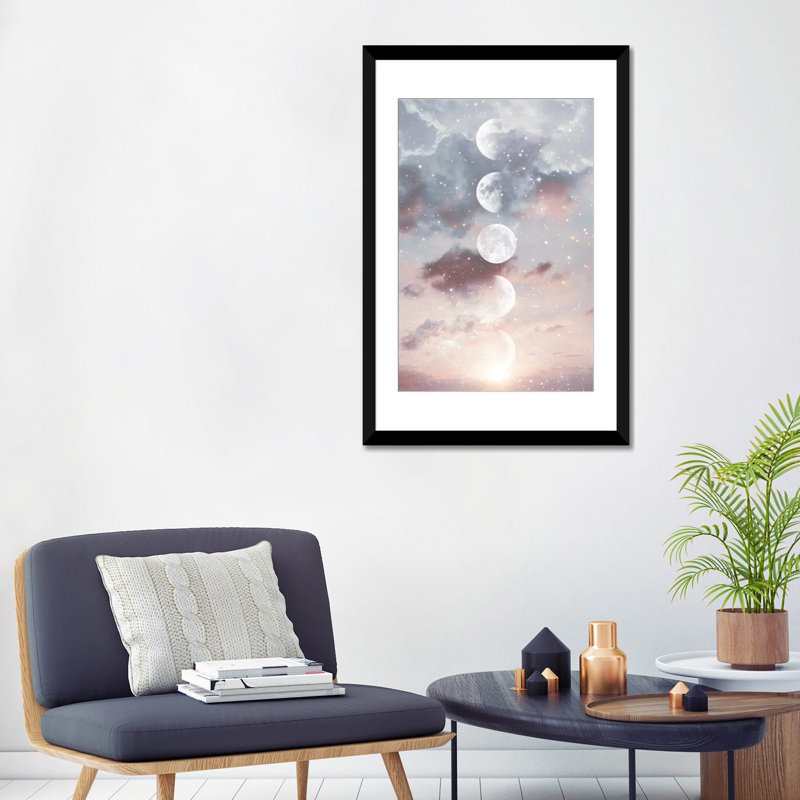 Avant le lever du soleil par Emanuela Carratoni - impression sur toile tendue, H 32 po x l 24 po x P 1 po