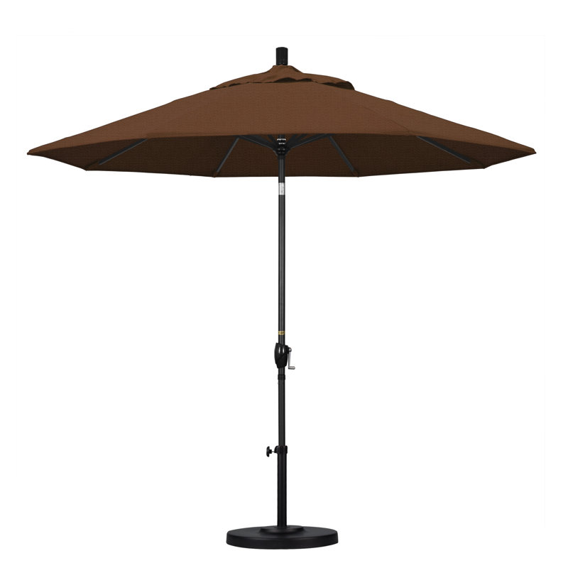 Parasol 9" Market, Terra Cotta, Black