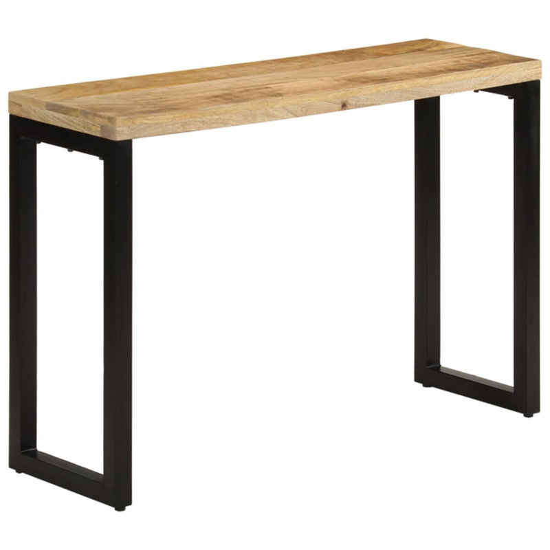 Baker Solid Wood Top Console Table, 76cm H x 110cm W x 35cm D, Brown