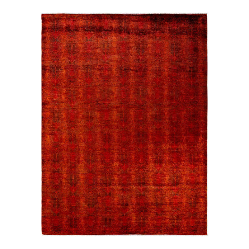 Zaydon One-of-a-Kind 7' 10" X 10' 4" Hand Knotted Area Rug