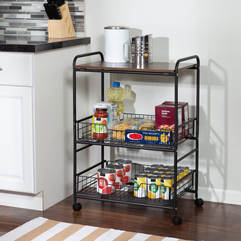 Areta 3-Tier Kitchen Cart