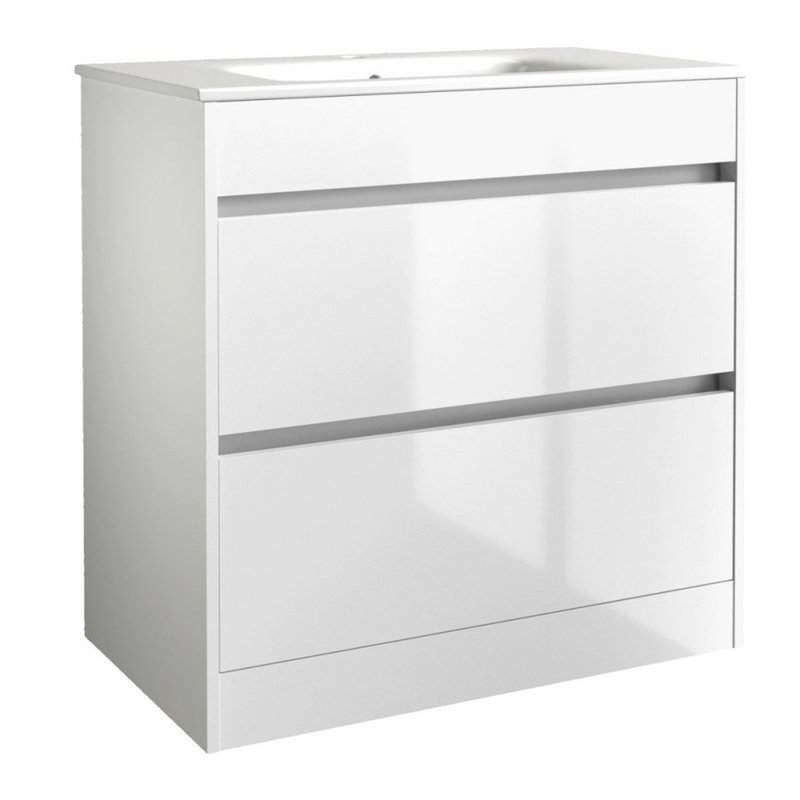 Clifton 790mm Single Bathroom Vanity with Vitreous China Basin