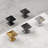 New Collection Classic Pyramid Square Cabinet Knob Kitchen Drawer Pulls Multipack-121659280
