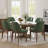 Bason Upholstered Faux Leather Dining Chairs Set Of 6-116530376-118303071