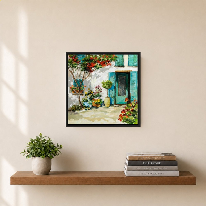 "Entrée tropicale" par Lorenzo Collective - Impression sur toile