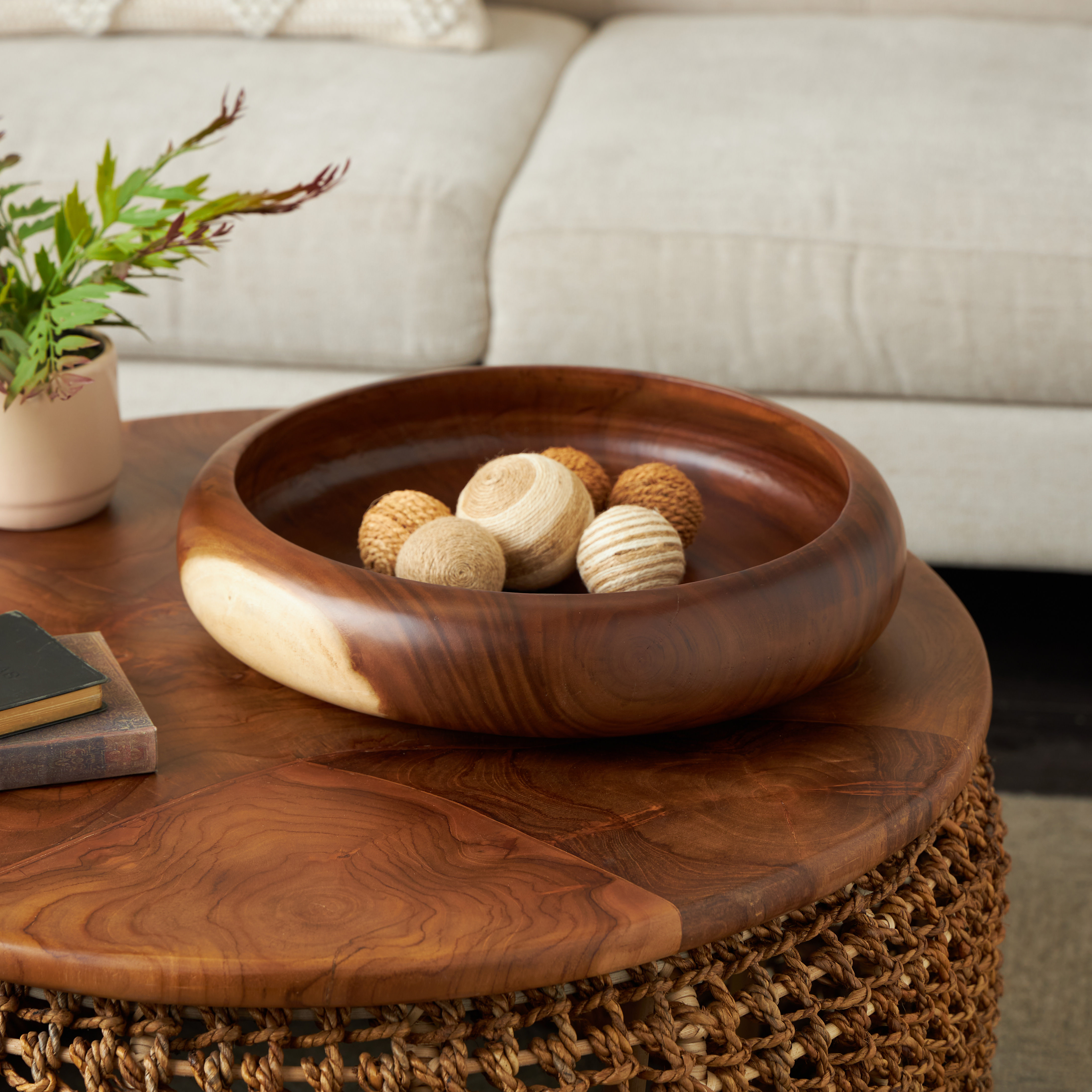 Clayburg - Bowl - Natural Brown