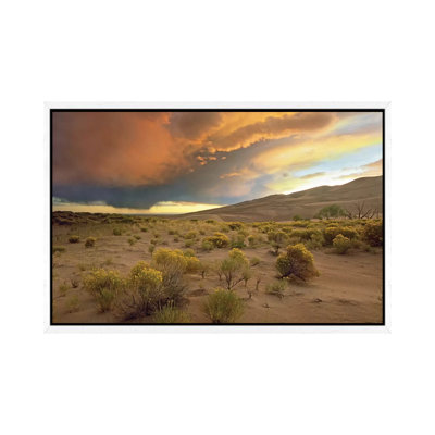 Storm Clouds Over Great Sand Dunes National Monument, Colorado by Tim Fitzharris - Gallery-Wrapped Canvas Giclée on Canvas