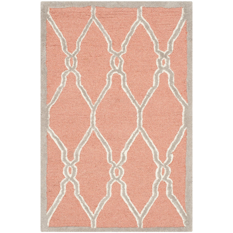 Cannen Hand Tufted Wool Geometric Rug