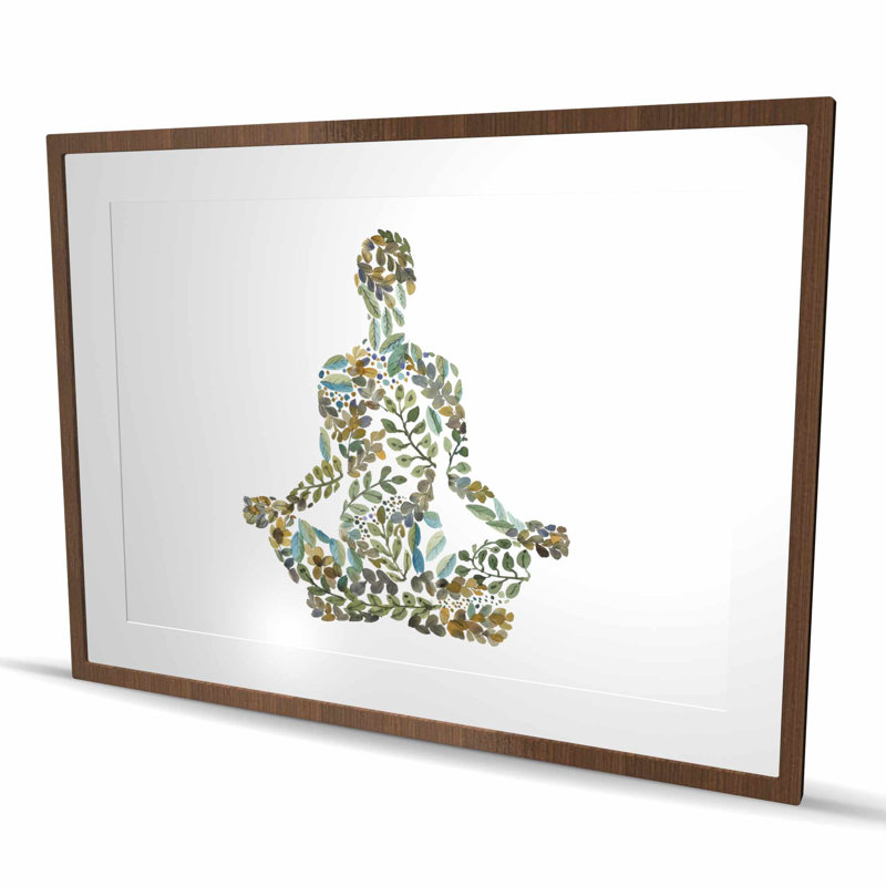 Zen Attitude - Hygge Living Room, H 48 po x l 36 po, Brun