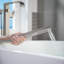 Robinet de baignoire monocommande à fixation au sol avec douche à main-82601660