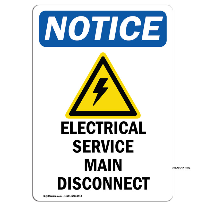 Notice Electrical Service