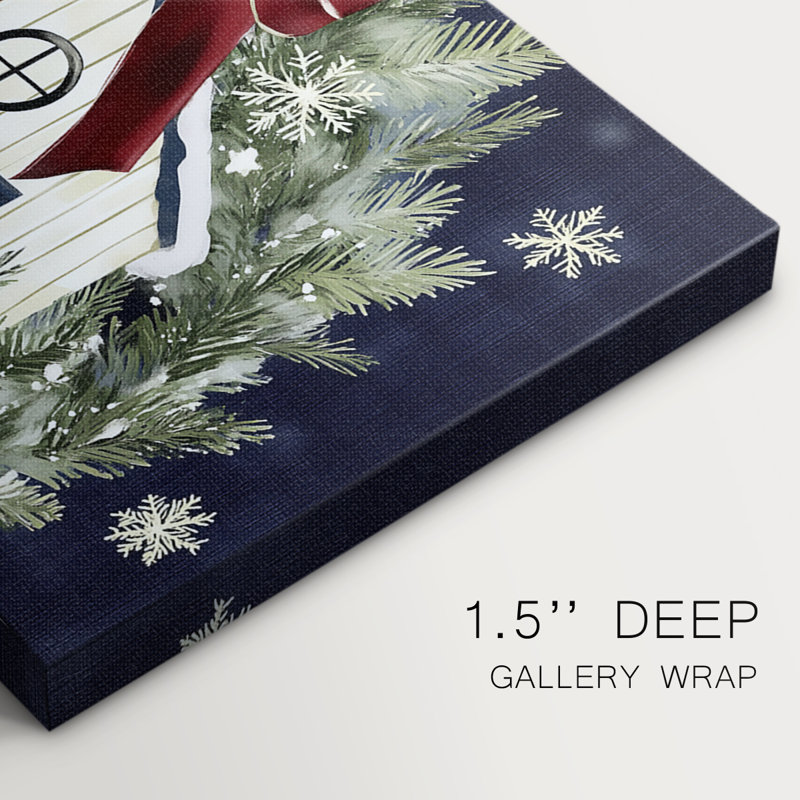 Art de Noël de Noël III - toile tendue avec châssis - CLXVI, H 40 po x l 60 po