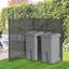 47 panneaux de clôture de 47 po x 47 po