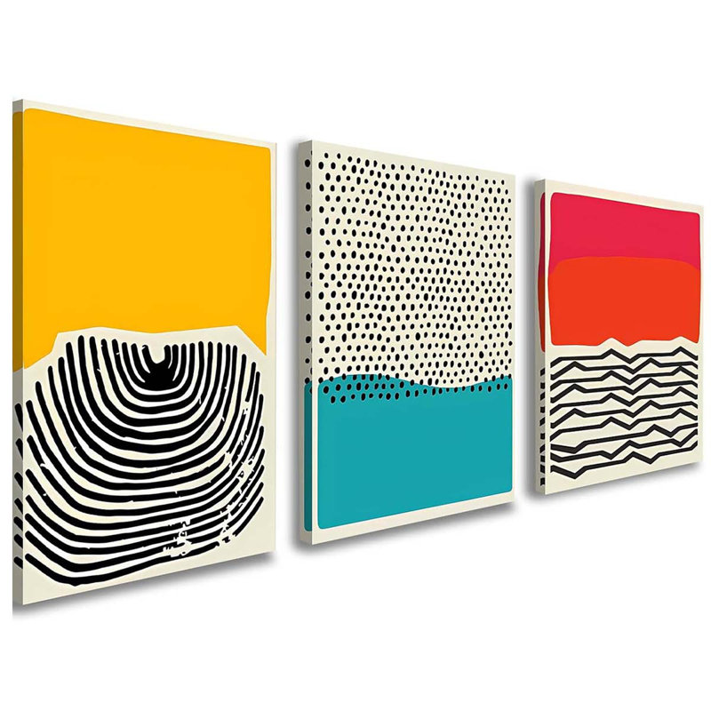 3 Piece Wrapped Canvas Print