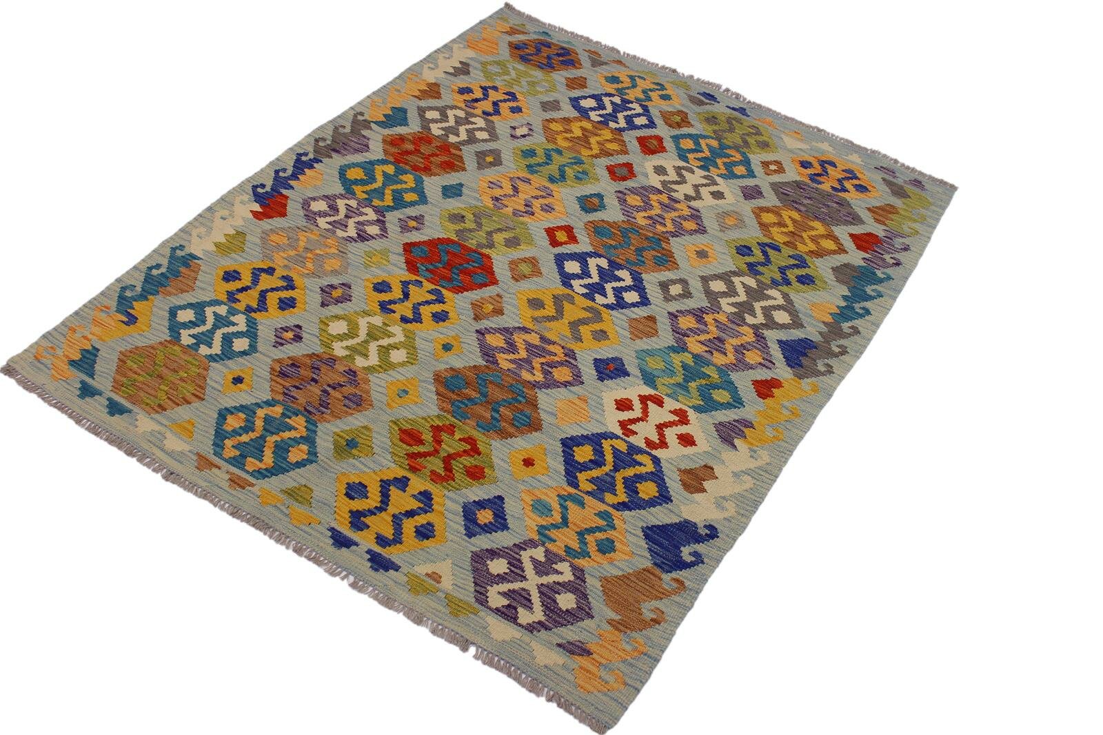 Madison-Kate Hand Knotted Wool Geometric Rug