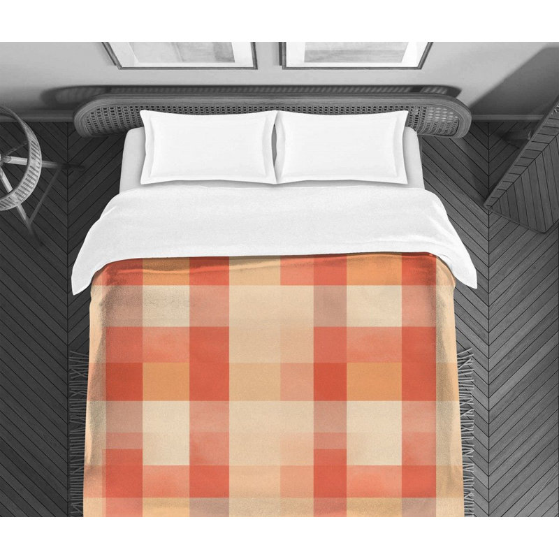 Checkered Comforter, King Comforter