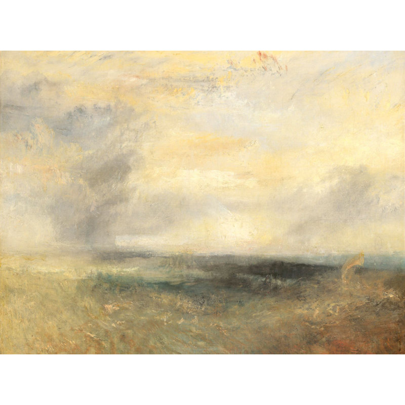 Margate From The Sea by J.M.W. Turner - Wrapped Canvas Painting, 50cm H x 70cm W x 4cm D